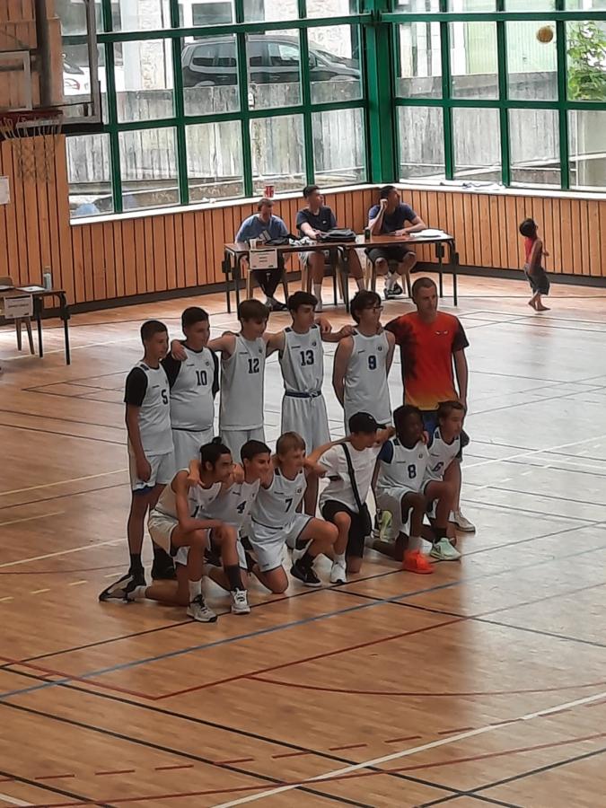 Equipe U15M - Coach Julien Grenard