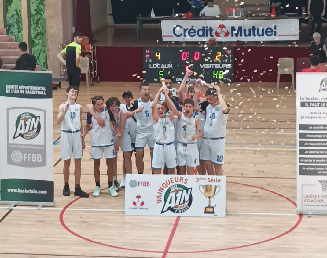 Equipe U15M - Coach Julien Grenard