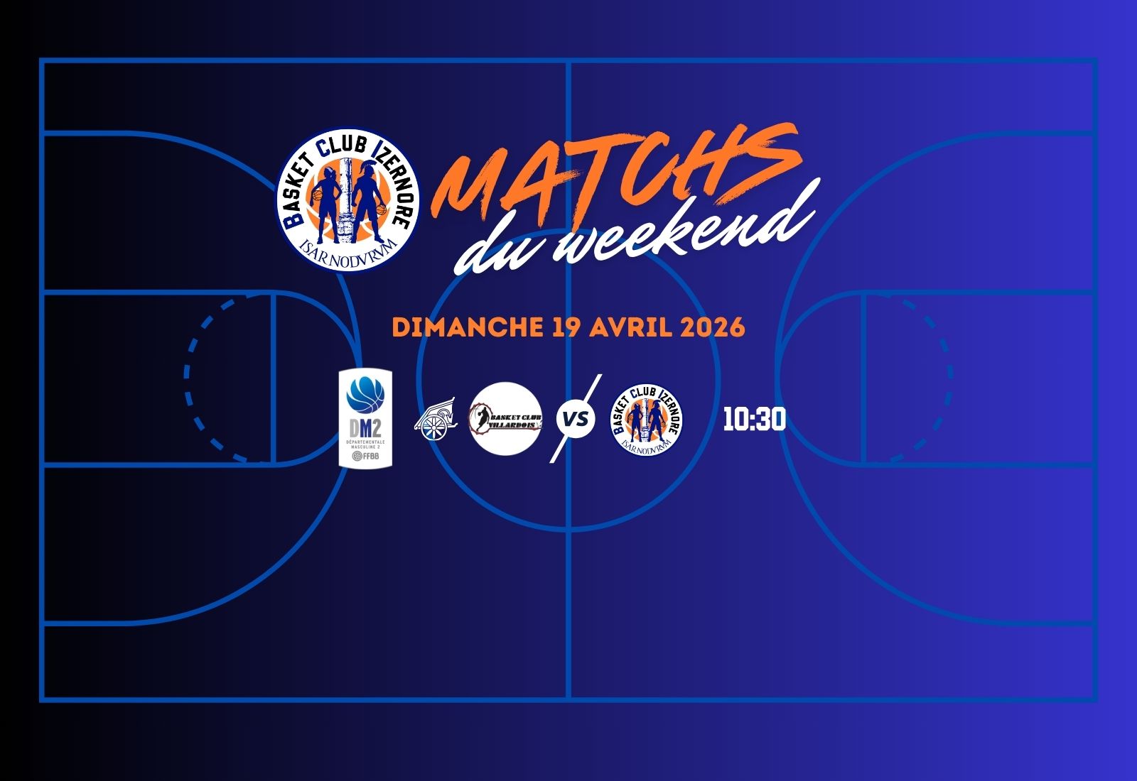 ⛹️Match du 19/04/2026